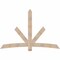 Ekena Millwork Alberta Smooth Timber Gable Bracket, Douglas Fir, 84"W x 56"H x 1 1/2"D x 5 1/2"F, 16/12 Pitch GBW084X56X0206ALB00SDF - alternate 1